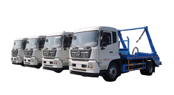 Dongfeng Tianjing Swing Arm Type Garbage Collection Truck