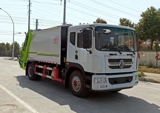 Compressed Rubbish Truck High Efficiency Special Garbage Vehicle
