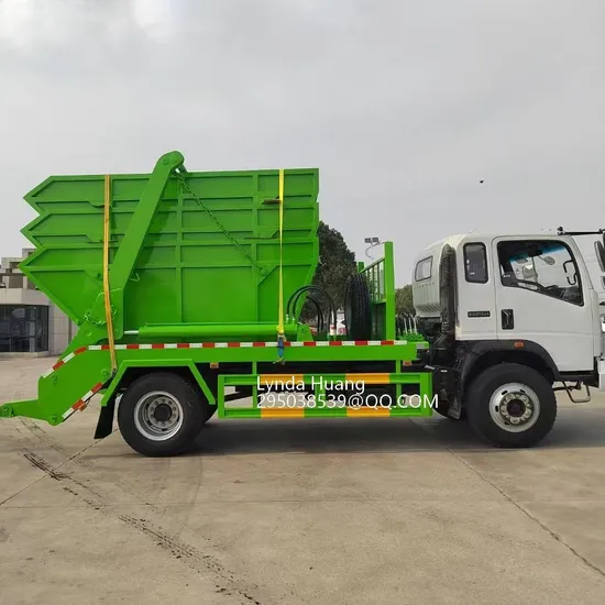 Dongfeng HOWO Multi-Functional Skip Loader Swing Arm Garbage Truck with Reliable Hydraulic System
