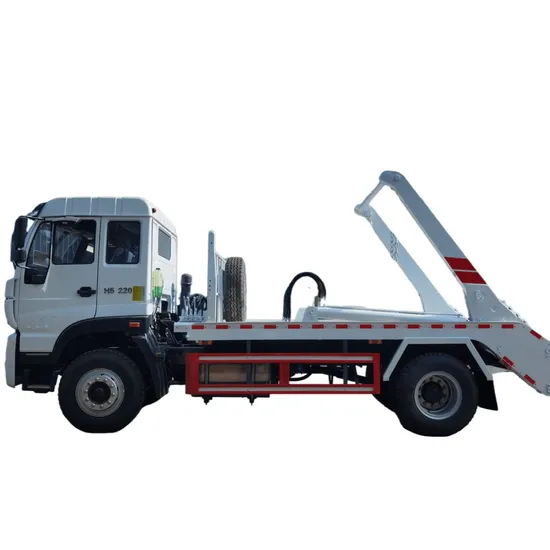 Tianjin HOWO Reliable Swing Arm Type Garbage Truck with 12cbm Capacity