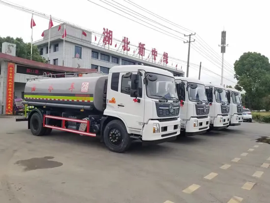 Durable 12-15cbm Water Truck for Efficient Water Transport Solutions