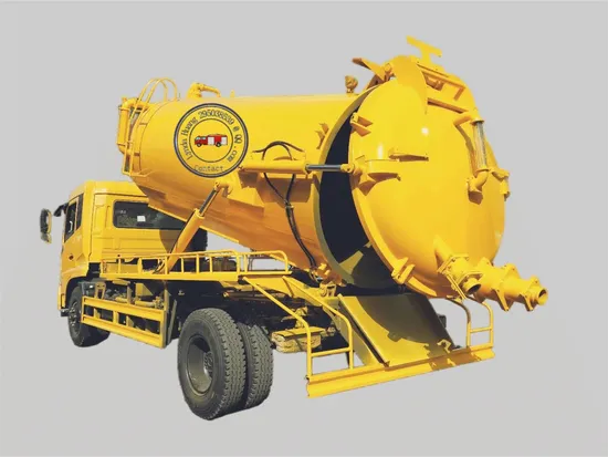 Sewer Cleaning Sludge Tank Fecal Waste Water Suction Sewage Vacuum Truck