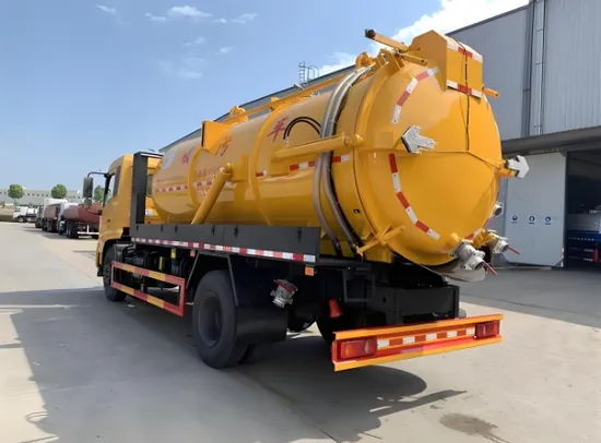 Heavy-Duty Large Capacity Sewage and Fecal Suction Truck
