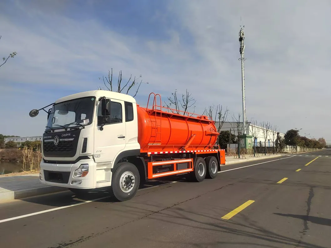Heavy-Duty Large Capacity Sewage and Fecal Suction Truck