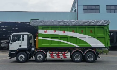 Heavy-Duty Garbage Truck Sleeve Hook Arm Accessory for Efficient Waste Management