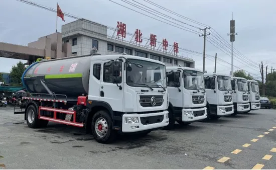 Premium Zhongjie 13cbm Sewage Vacuum Tank Truck, High Quality