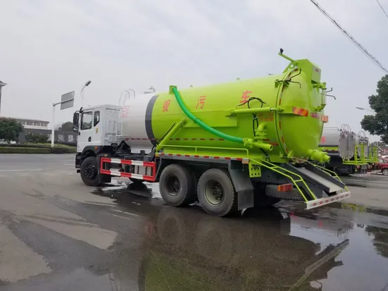 High Capacity Dongfeng Heavy-Duty Sewage Suction Truck at Discount