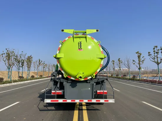 Powerful Dongfeng Heavy-Duty Sewage Suction Truck for Commercial Use