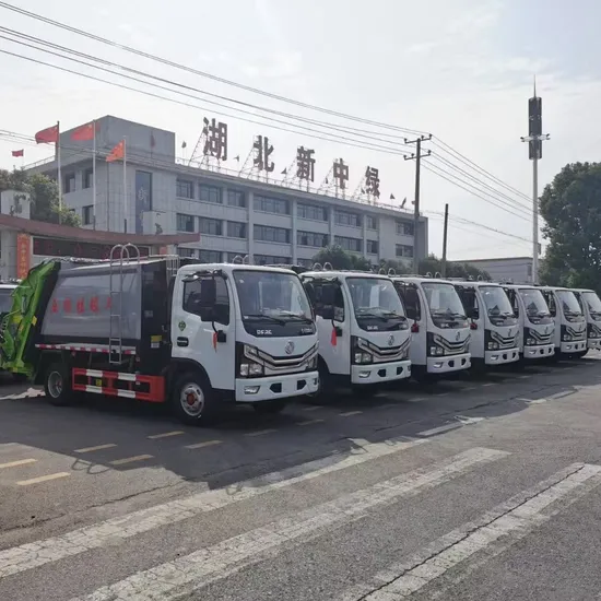 Reliable Dongfeng 5m3 Compactor Garbage Truck for Industrial Waste Collection and Disposal