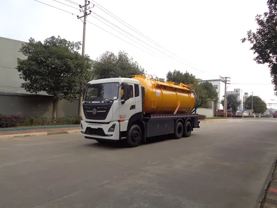 Advanced Sewage Vacuum Truck with Large Capacity