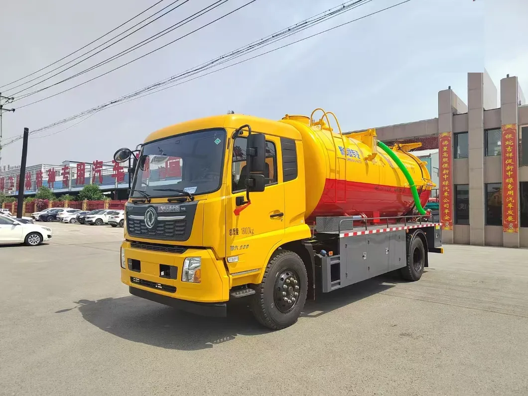 High-Performance Heavy-Duty Sewage Vacuum Truck for Waste Management
