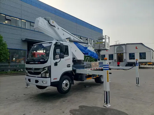 Sturdy Heavy-Duty Platform Truck with Professional 16m Aerial Lift Options