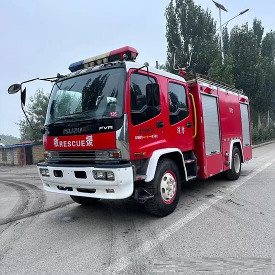 Isuzuu Heavy-Duty Fire Fighting Truck for Emergency Fire Response and Rescue