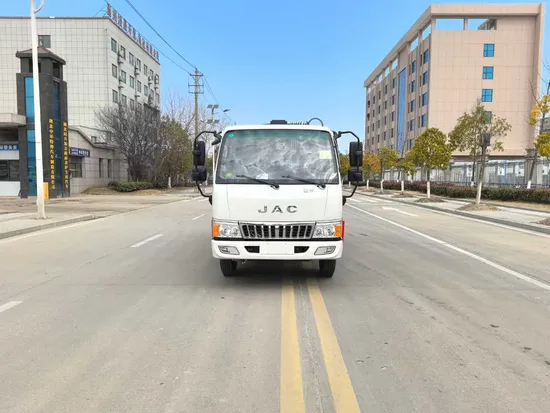 Durable JAC Compactor Truck with Advanced Compression Technology Features