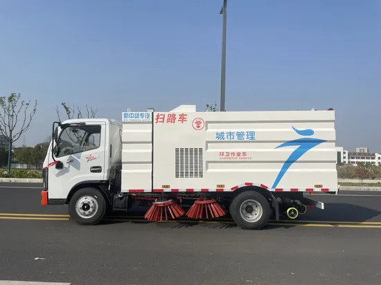 Efficient Street Sweeper Truck with 2cbm Water Tank and 3.5cbm Dust Tank Capacity