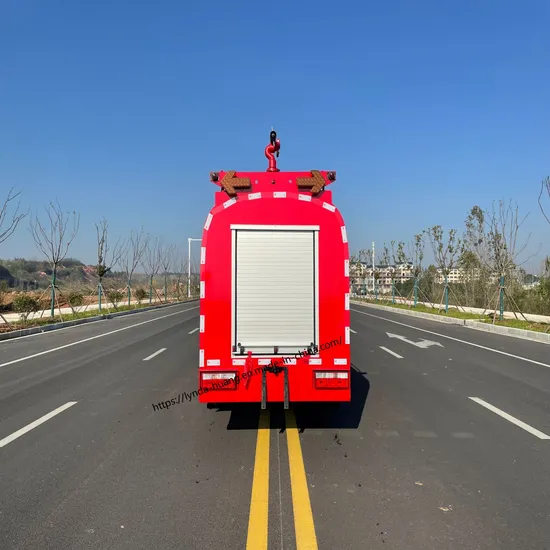 Powerful Firefighting Truck for Rapid Emergency Response Missions