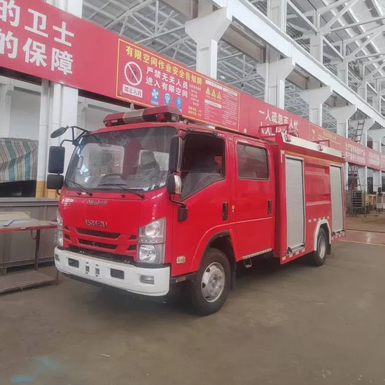 High-Performance Isu Emergency Fire Truck for Quick Response