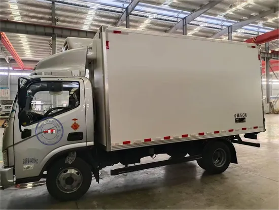 Foton Aumark 4× 2 Refrigerated Truck with Cooling Box for Fresh Food Transportation
