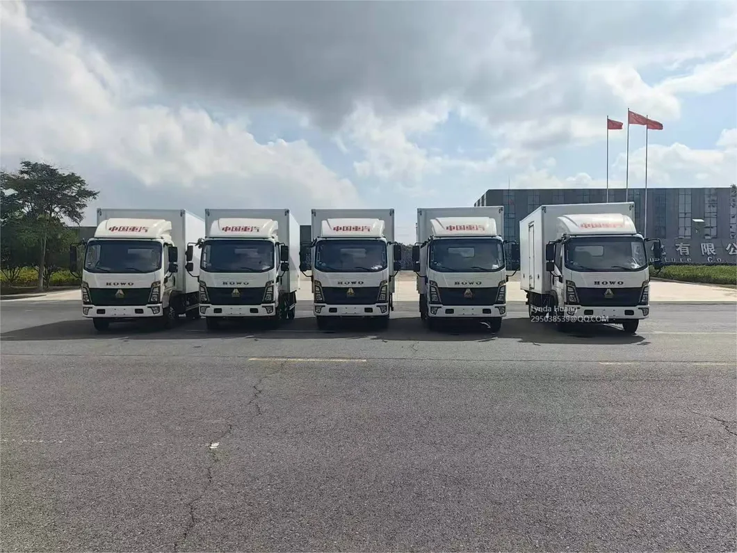 Heavy-Duty Truck HOWO Gold Label Mighty General Carrying Refrigerated Truck for Frozen Food Delivery