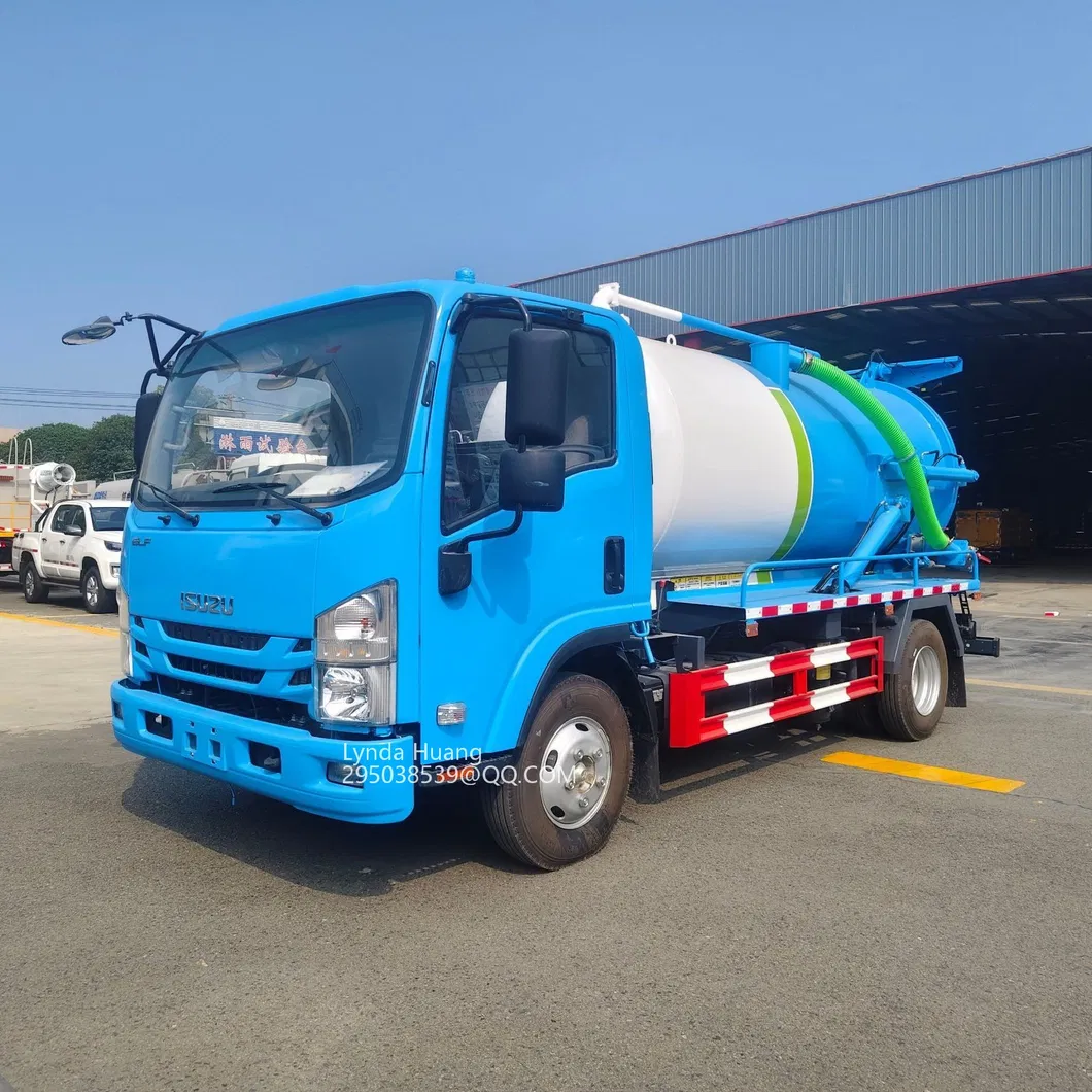 Heavy-Duty Industrial Vacuum Truck with 12000 Gvw Capacity