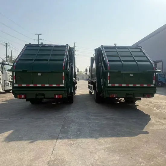 HOWO High-Performance Garbage Compactor Truck Rear Loading Garbage Truck for Sale