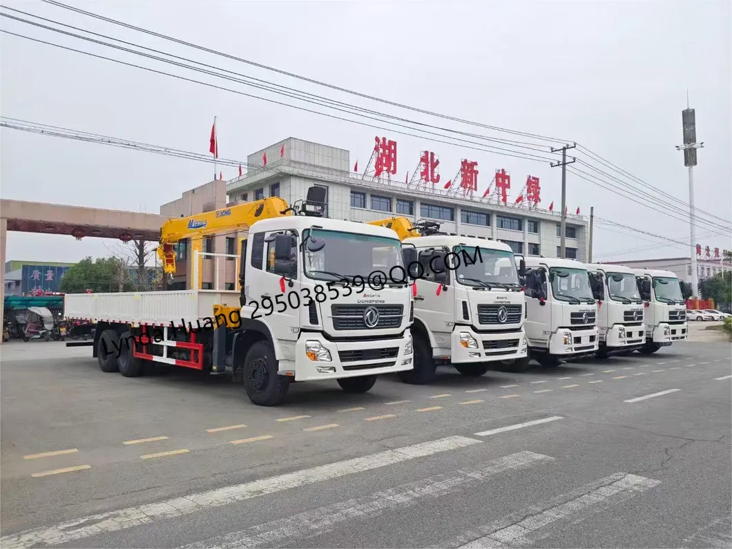 Heavy-Duty Crane Truck with 8t Crane for Efficient Construction Work and Lifting Tasks