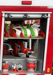 Dongfeng Dual Cab Remote Control Fire Rescue Vehicle