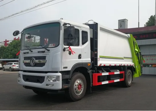 Compressed Rubbish Truck High Efficiency Special Garbage Vehicle