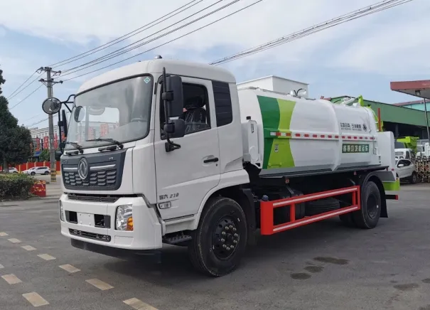 Robust Waste Compactor Truck for Streamlined Garbage Management