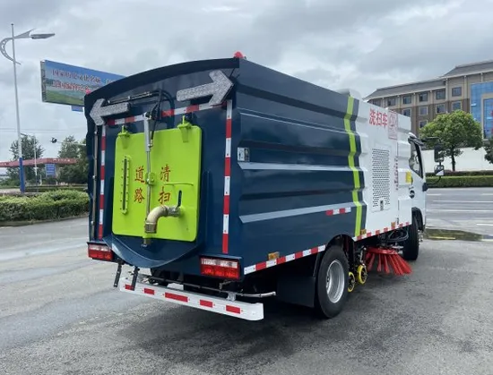 Road Sweeper Truck for Factory Parks with Core Motor Pump Engine