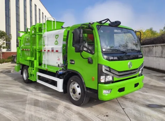 Rear Loader Waste Collect Municipal Sanitation Garbage Compactor Trucks