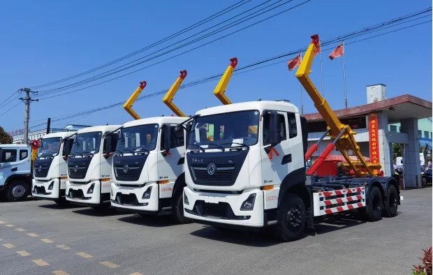 Waste Collection Garbage Truck Sleeve Hook Arm Garbage Truck