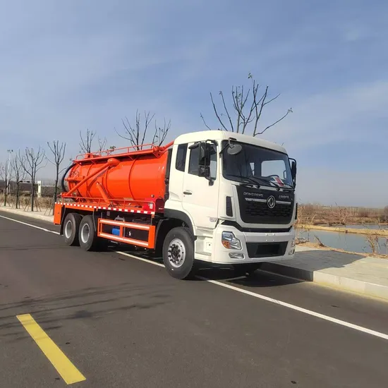 Advanced Large Capacity Sewage Suction Truck for Commercial Use