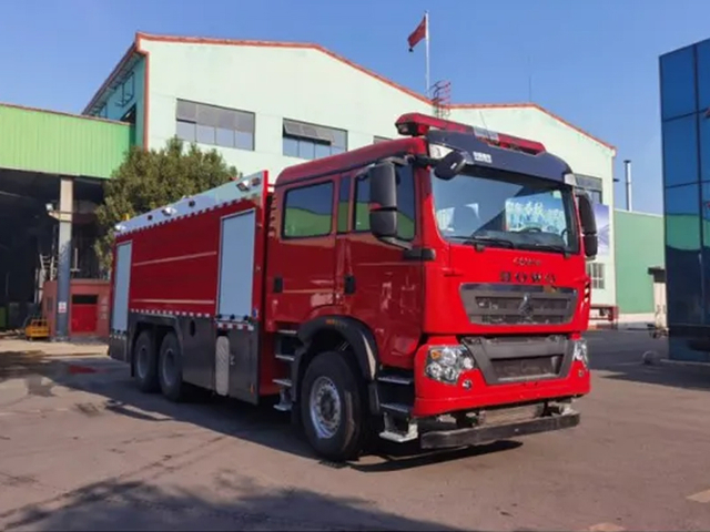 High-Capacity 17000L Foam Fire Fighting Truck for Sale