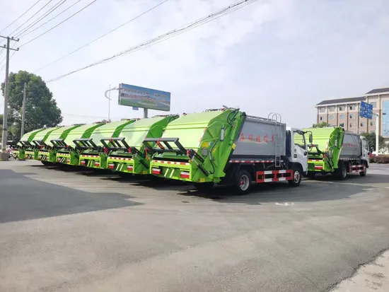 Robust HOWO Compactor Garbage Truck for Effective Waste Compression Needs