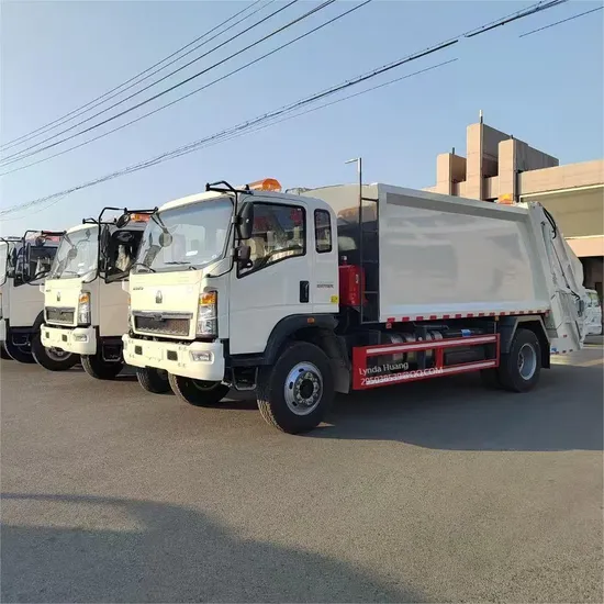 Heavy-Duty Sinotruk HOWO Garbage Compression Truck for Industrial Applications