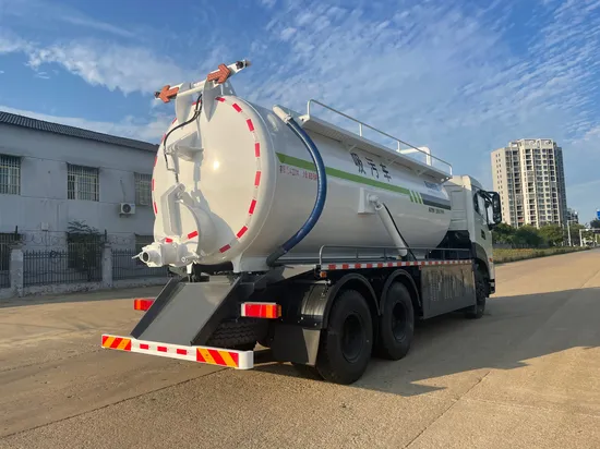 Durable Fecal Suction Sewage Truck 6X4 Euro2 for Efficient Cleaning