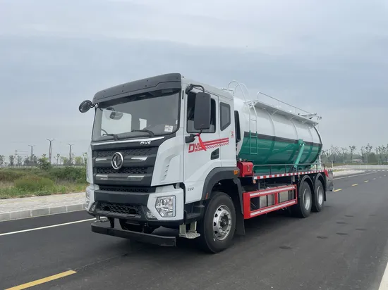 Advanced Heavy-Duty Sewage Vacuum Truck with Large Capacity Design