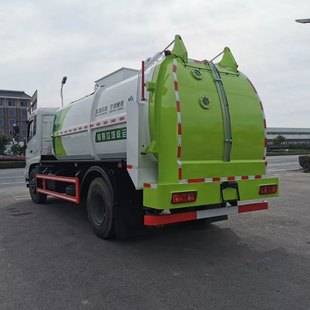 Heavy-Duty Dongfeng 12m3 Kitchen Waste Disposal Truck for Sale