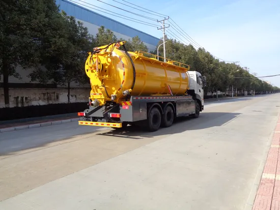 Heavy-Duty Sewage Suction Vacuum Truck for Large Capacity Needs
