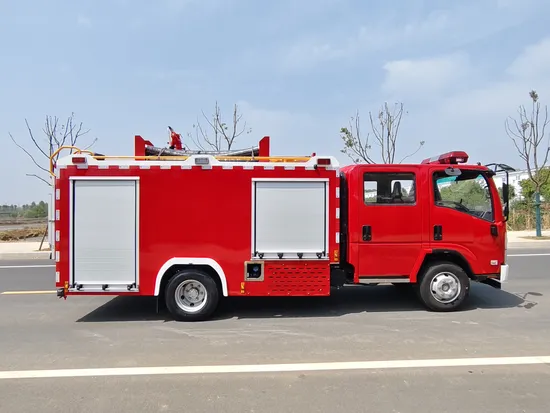 Isu Advanced Firefighting Response Vehicle for Efficient Rescue