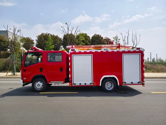 Advanced Fire Truck with 1200L Water Capacity for Emergency Response