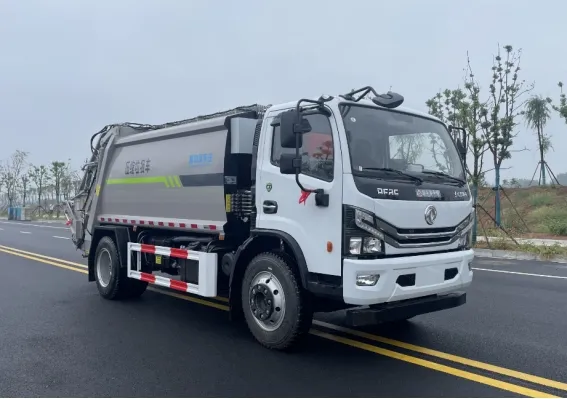 Heavy-Duty JAC 143HP Compactor Truck for Robust Garbage Compression Operations