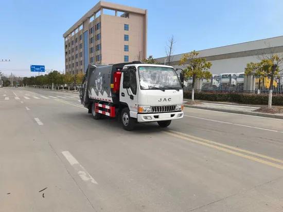 Durable JAC Compactor Truck with Advanced Compression Technology Features