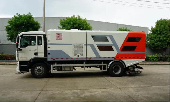 Durable High-Performance Sweeper Truck for Commercial Road Maintenance