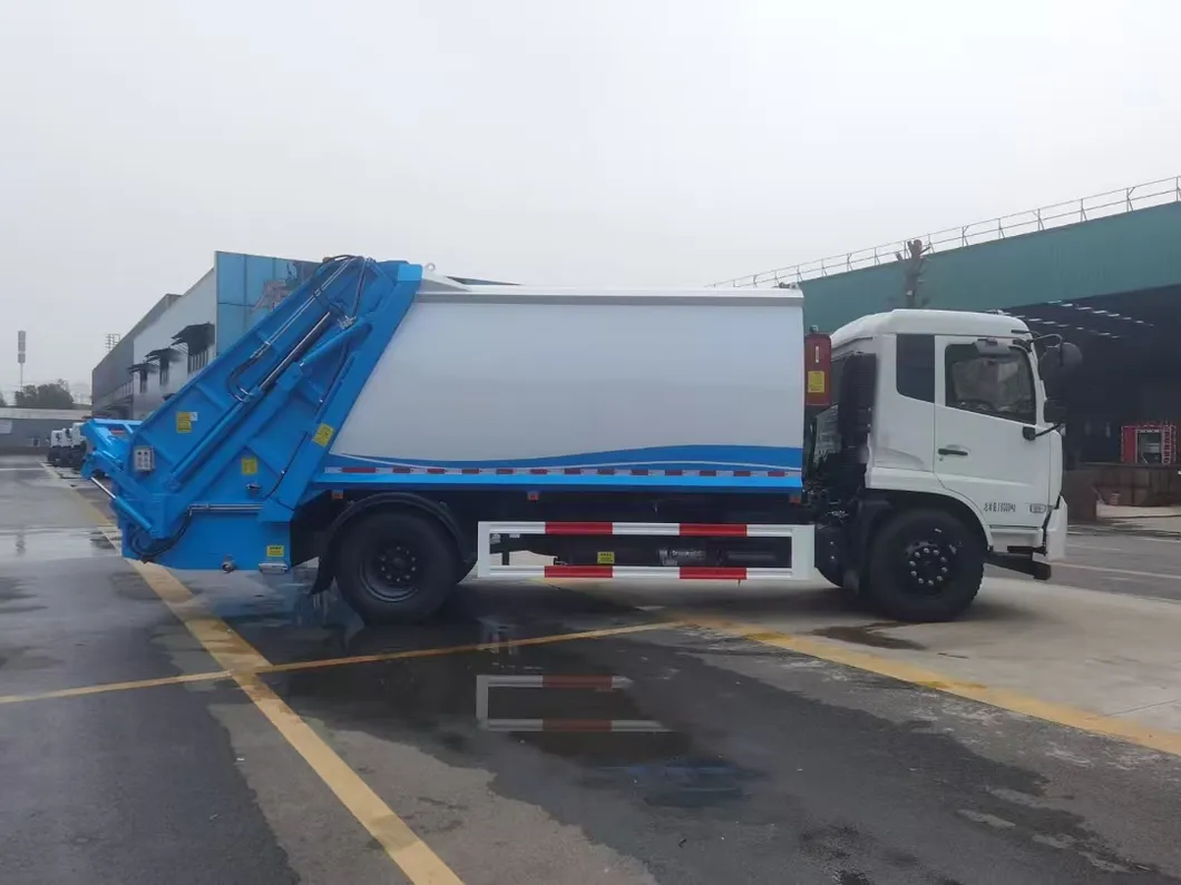 Dongfeng Efficient Electric Garbage Compactor Truck for Sale