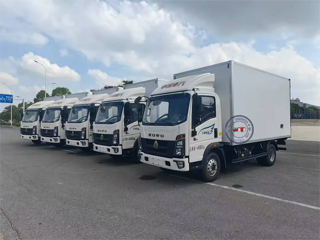 Heavy-Duty Truck HOWO Gold Label Mighty General Carrying Refrigerated Truck for Frozen Food Delivery