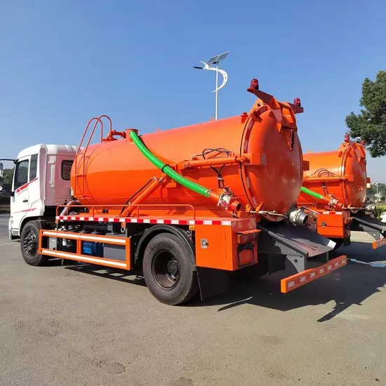 Heavy-Duty Sewage Suction Truck with Advanced Jetting Technology