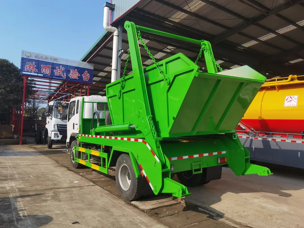 High-Performance Skip Loader Garbage Truck Featuring Robust Collection System