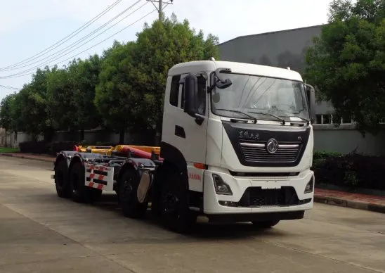 Robust Skip Garbage Vehicle with High Capacity for Efficient Collection